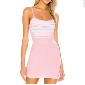 Superdown Susie Striped Knit Dress